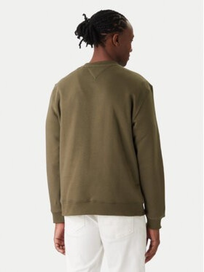 Tommy Jeans Bluza DM0DM20741 Zielony Regular Fit