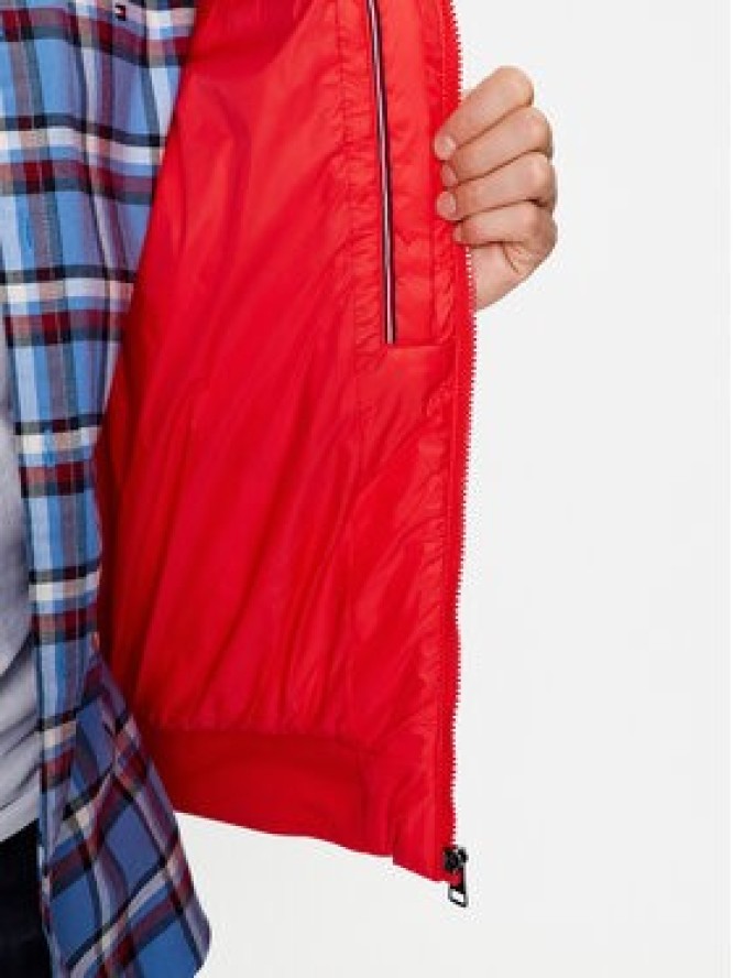 Tommy Hilfiger Kurtka przejściowa MW0MW32766 Czerwony Regular Fit