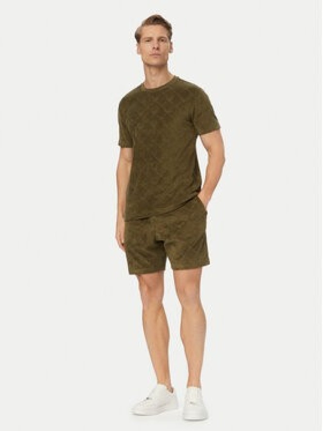 Emporio Armani T-Shirt EM000692 AF20449 F7014 Zielony Regular Fit