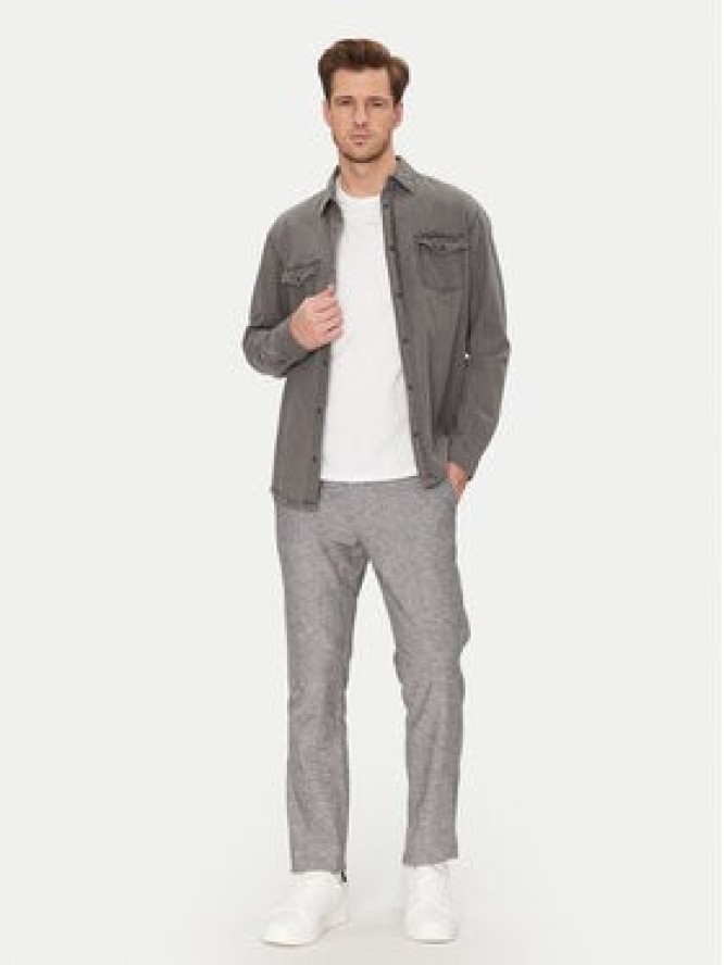 Tom Tailor Chinosy 1044713 Szary Relaxed Fit