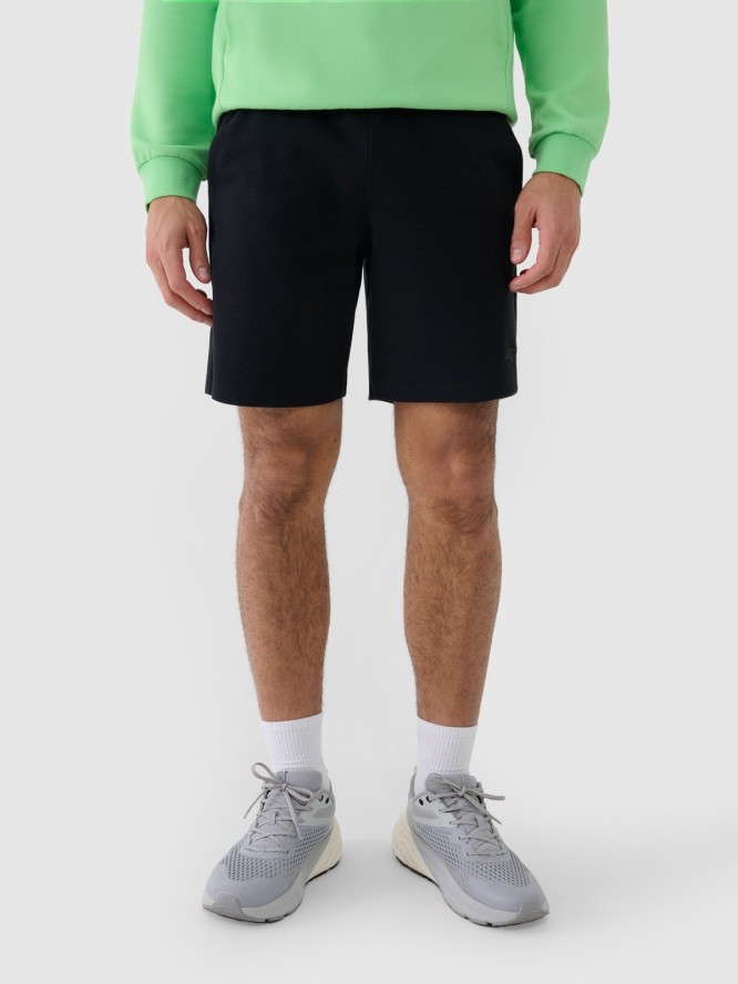 4F Spodenki dresowe męskie - czarne XXL