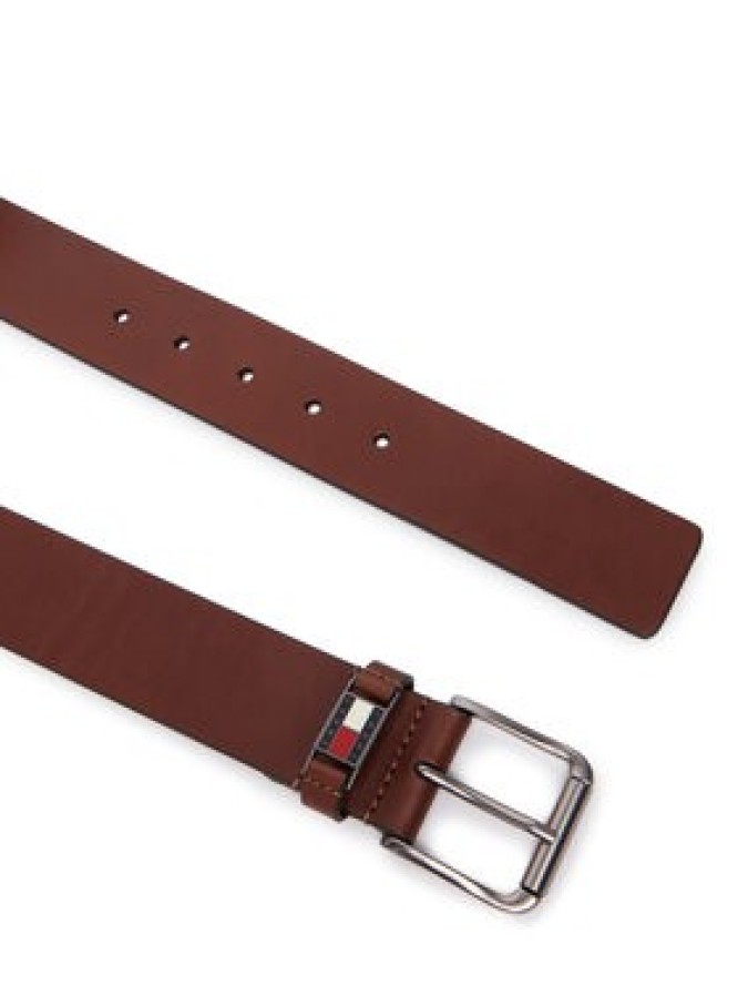Tommy Jeans Pasek Tjm Tommy Roller Buckle 4.0 AM0AM14460 Brązowy