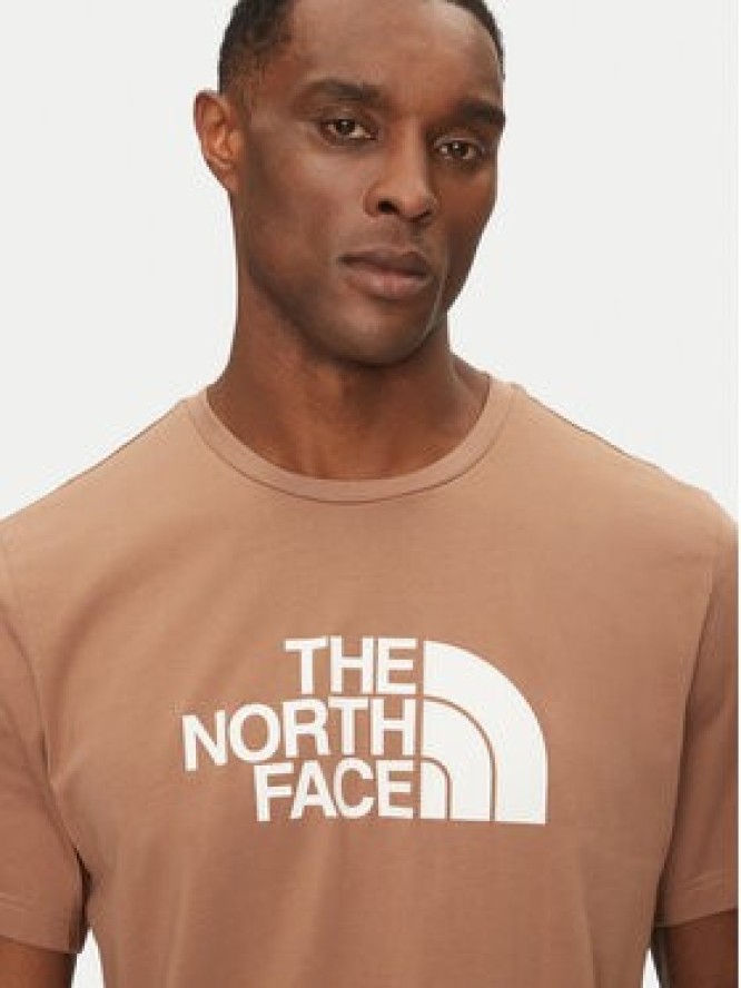 The North Face T-Shirt Easy NF0A8A6C Brązowy Regular Fit