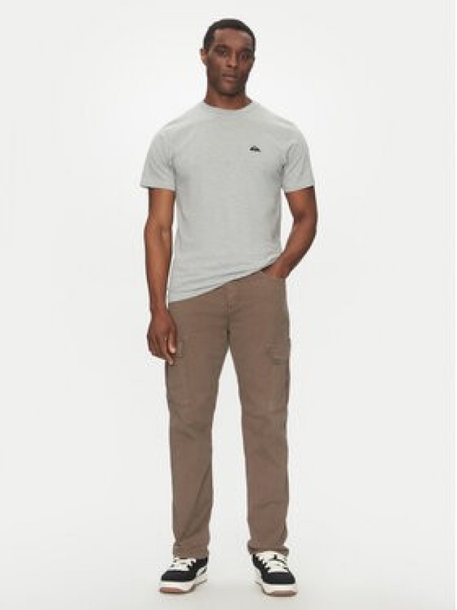 Quiksilver T-Shirt EQYZT07711 Szary Regular Fit