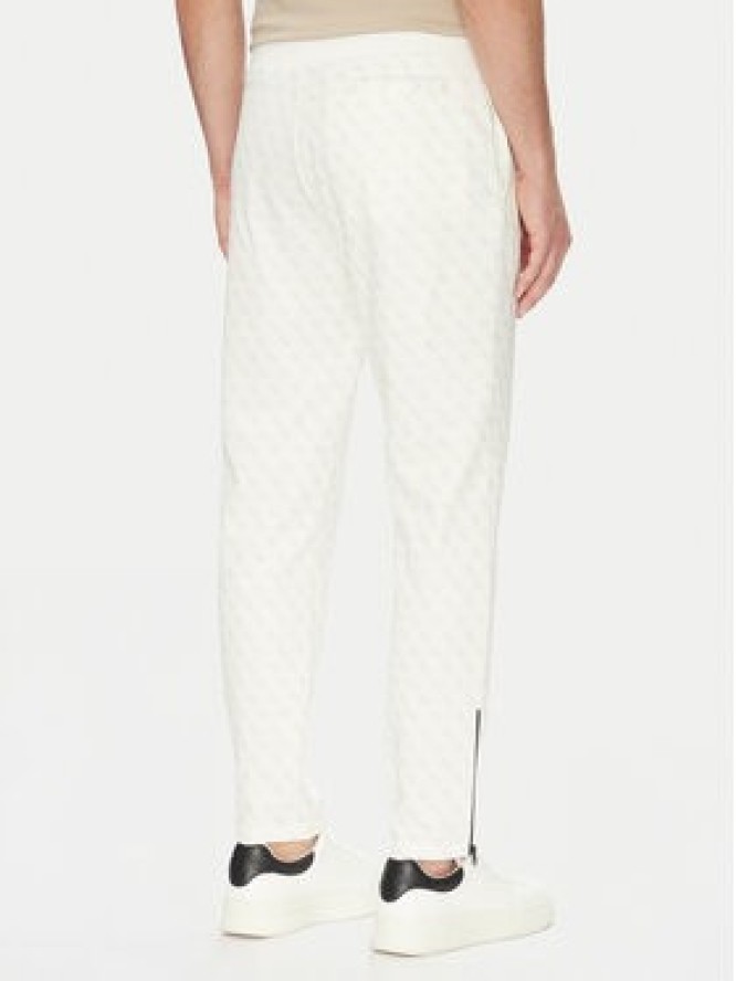 Guess Spodnie dresowe Korbin Z2BB05 FL04Q Écru Regular Fit