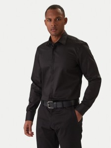 BOSS Koszula H-Hank 50550653 Czarny Slim Fit