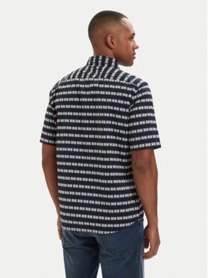 BOSS Koszula Rash 50559628 Granatowy Regular Fit