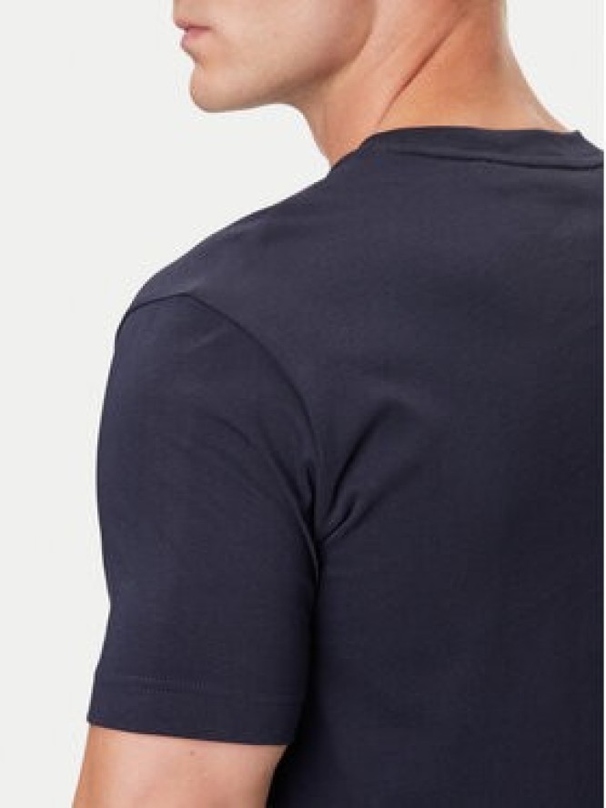 Gant T-Shirt Small Graphic 2003343 Granatowy Regular Fit
