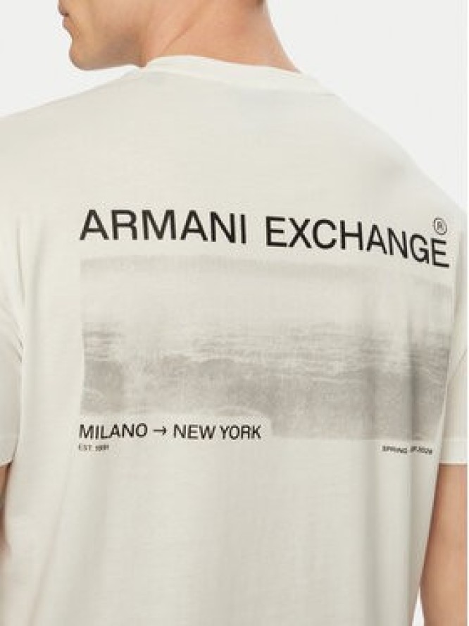 Armani Exchange T-Shirt XM002490 AF10358 U0009 Biały Regular Fit