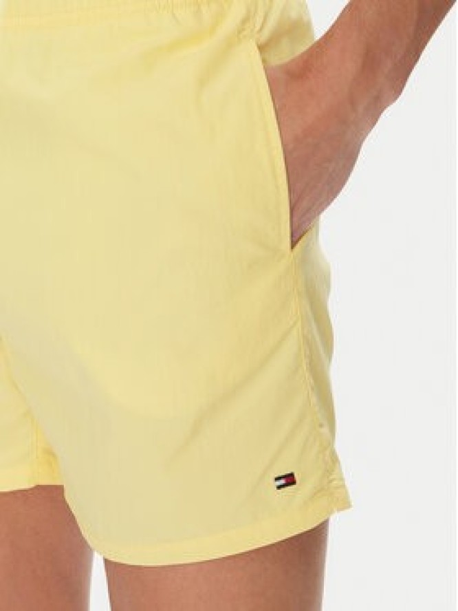 Tommy Hilfiger Szorty kąpielowe UM0UM03477 Żółty Regular Fit