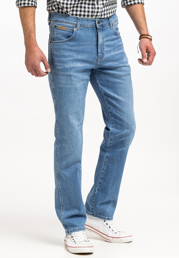 WRANGLER TEXAS MĘSKIE SPODNIE JEANSOWE JEANSY DŻINSY FRIDAY ROCK W121HR47E 112331061