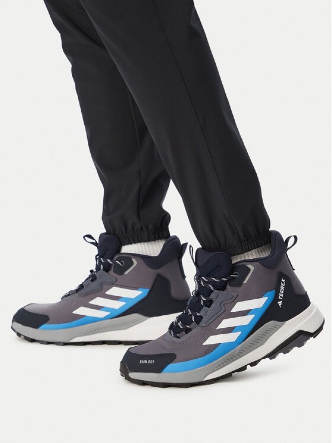 adidas Trekkingi Terrex Anylander Mid Rain.Rdy Hiking Shoes JR6593 Szary