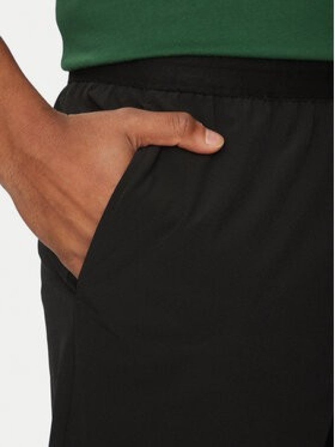 Lacoste Szorty tenisowe GH7452 Czarny Regular Fit