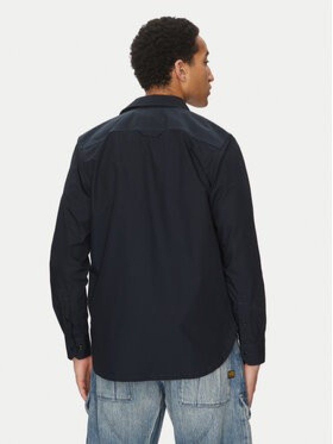 G-Star Raw Koszula Cpo Utility D26470-C973 C742 Granatowy Regular Fit