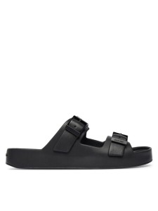 Calvin Klein Klapki Ergon Eva Double Bar Sandal HM0HM02116 Czarny