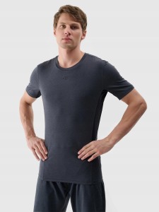 T-SHIRT MĘSKI 4F KOSZULKA TRENINGOWA SZYBKOSCHNĄCA TFTSM1345