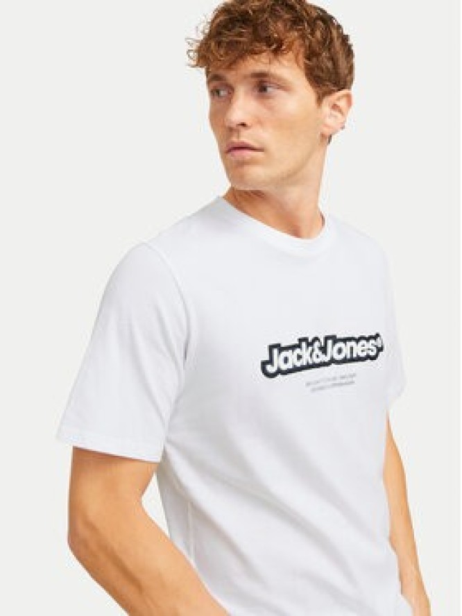 Jack & Jones T-Shirt Vesterbro 12265740 Biały Relaxed Fit