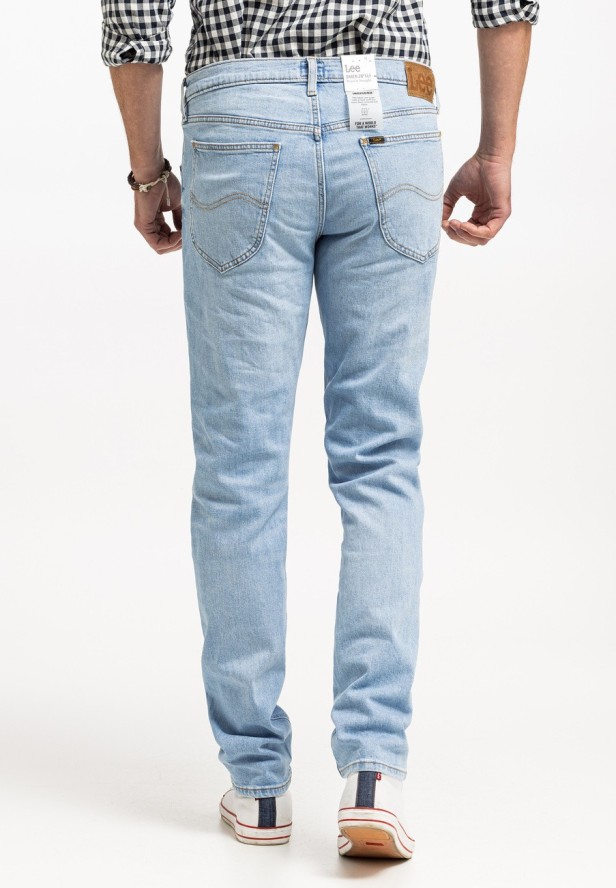 LEE DAREN ZIP FLY MĘSKIE SPODNIE JEANSOWE JEANSY DŻINSY BLUE SKY LIGHT L707ICC25 112331697
