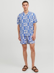 Jack & Jones Koszula Jorluke 12255727 Kolorowy Relaxed Fit