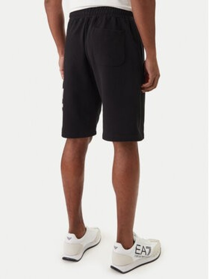 EA7 Emporio Armani Szorty sportowe 7M001329 AF17787 Czarny Regular Fit