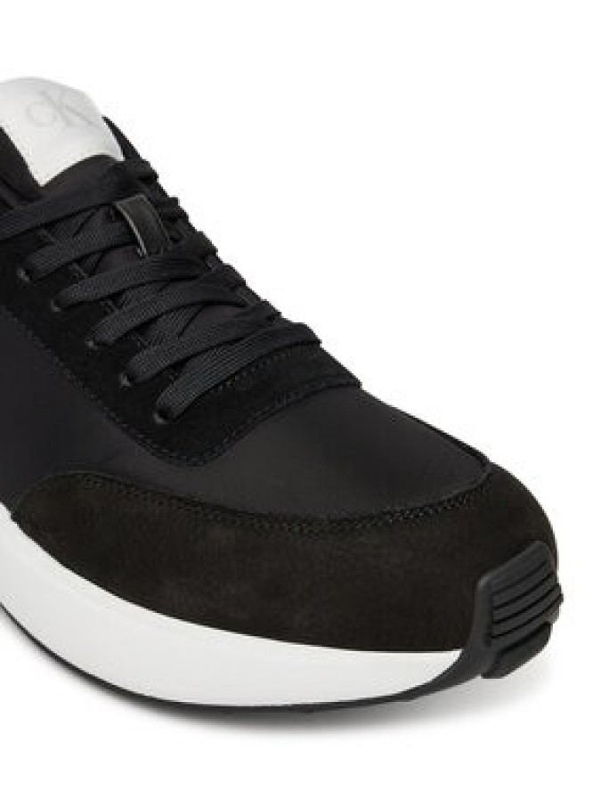 Calvin Klein Jeans Sneakersy Athleisure Runner Laceup Ny-Su YM0YM01370 Czarny
