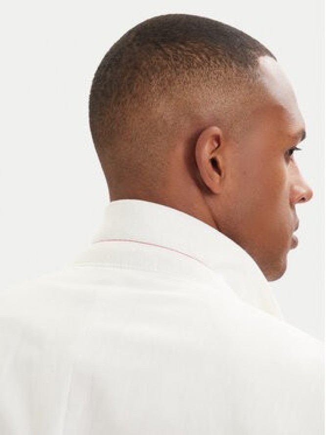 HUGO Garnitur Henry 50559672 Kremowy Slim Fit