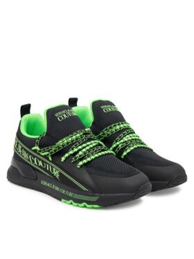 Versace Jeans Couture Sneakersy 79YA3SA3 Czarny