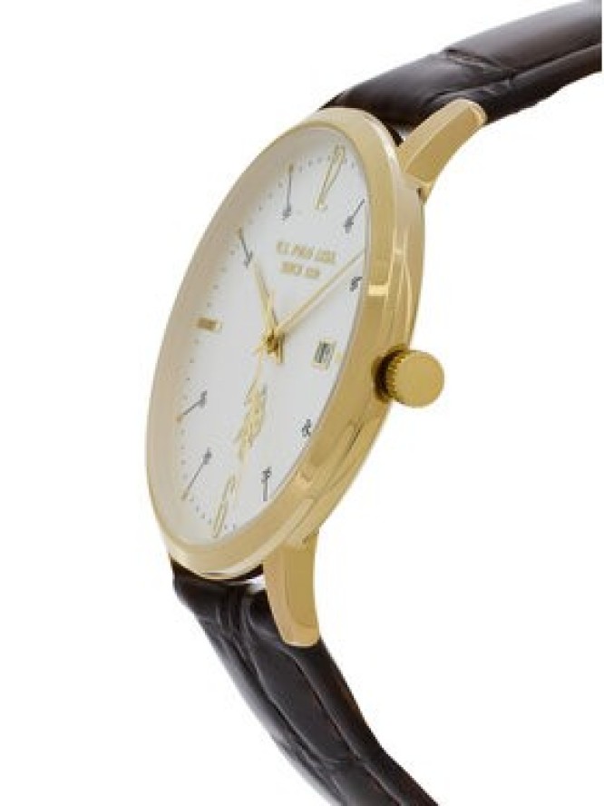 U.S. Polo Assn. Zegarek Dorian USP7279YG Brązowy