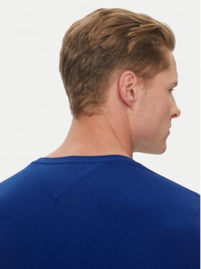 Tommy Hilfiger T-Shirt MW0MW10800 Niebieski Slim Fit