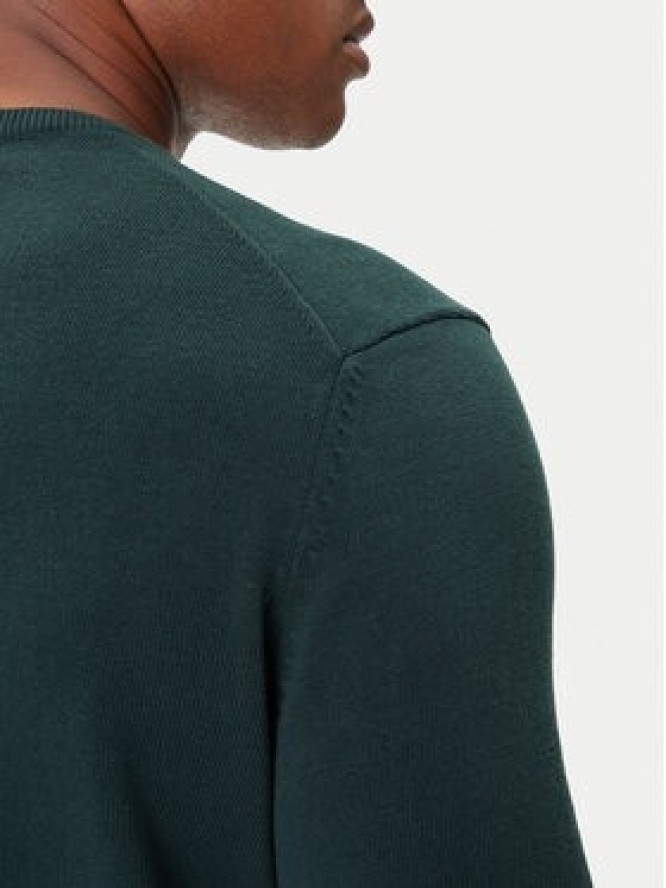 Aeronautica Militare Sweter 252MA1611UL00506 Zielony Regular Fit