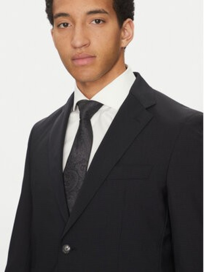 BOSS Garnitur C-Huge 50540579 Granatowy Slim Fit