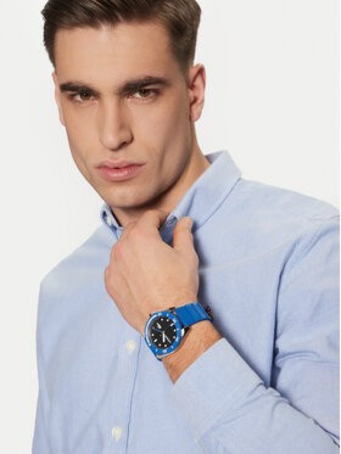 Lacoste Zegarek Finn 2011285 Niebieski