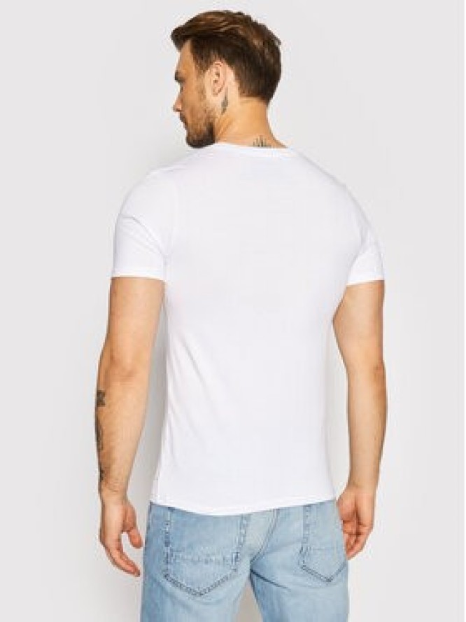 Jack & Jones Komplet t-shirtów Basic 12133914 Biały Regular Fit
