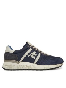 Premiata Sneakersy LANDER VAR 7204 Granatowy