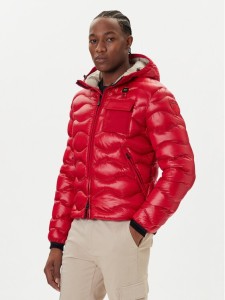 Blauer Kurtka przejściowa 25WBLUC02080 00598 Czerwony Regular Fit