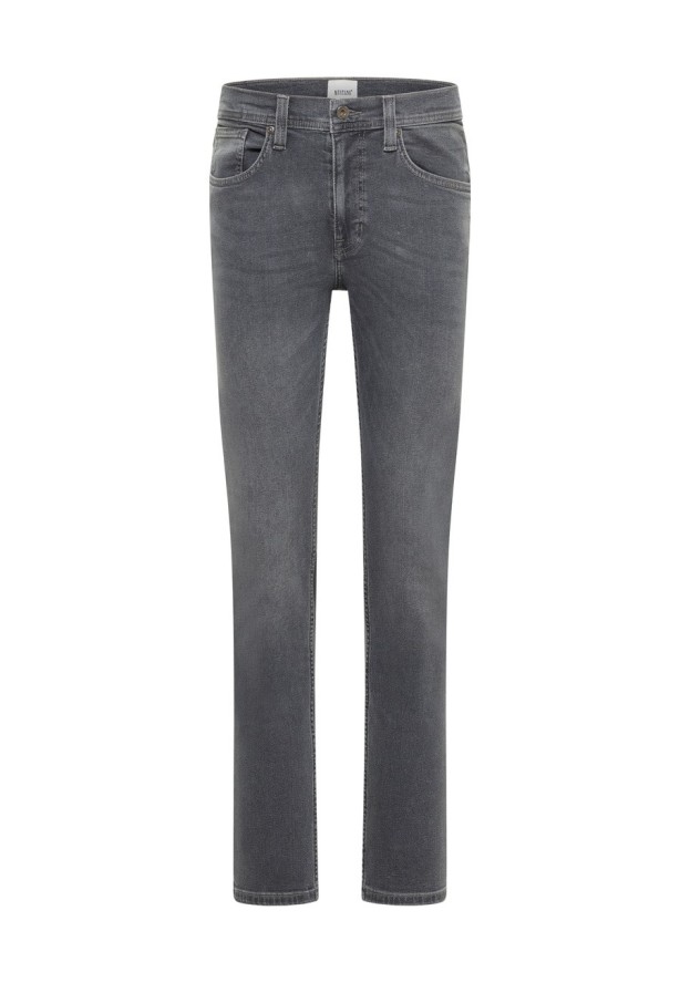 Męskie Spodnie Jeansowe Mustang Style Orlando Slim Denim Grey 1017691 4500 313