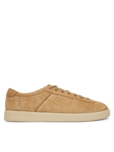 Clarks Sneakersy Lockford Lace 26186194 Beżowy
