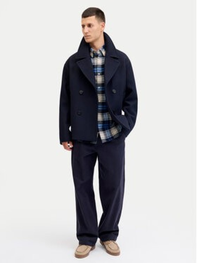 Jack & Jones Koszula Blubarkley 12286224 Granatowy Regular Fit