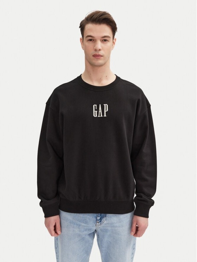 Gap Bluza 648026-10 Czarny Oversize