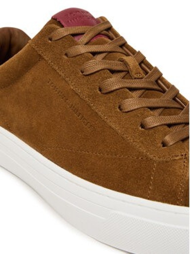 Tommy Hilfiger Sneakersy Premium Dress Cupsole FM0FM05573 Brązowy