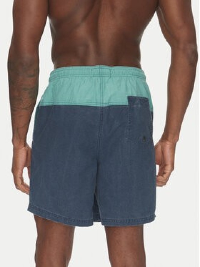 Blend Szorty kąpielowe 20718325 Granatowy Regular Fit