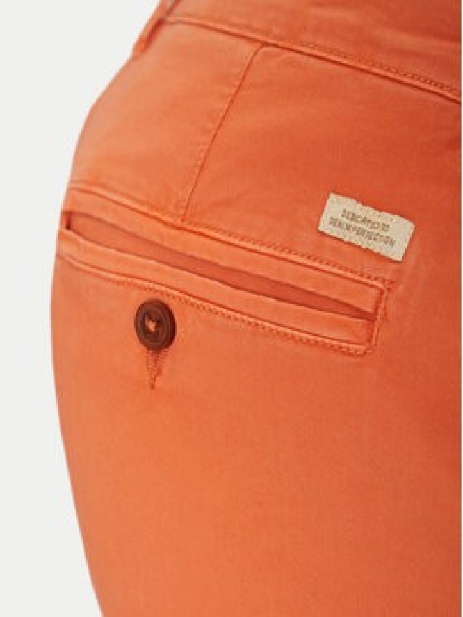 Blend Szorty materiałowe 20717939 Pomarańczowy Regular Fit