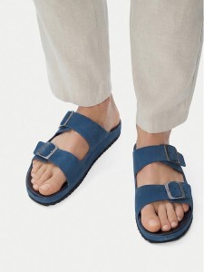 Guess Jeans Klapki EO-KANSAS-01 126AM Niebieski