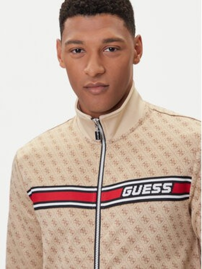 Guess Bluza Z2BQ06 K7122 Beżowy Regular Fit