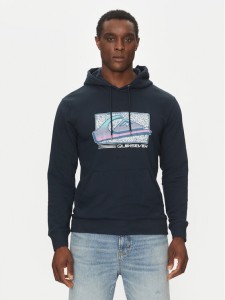 Quiksilver Bluza EQYFT05094 Granatowy Regular Fit