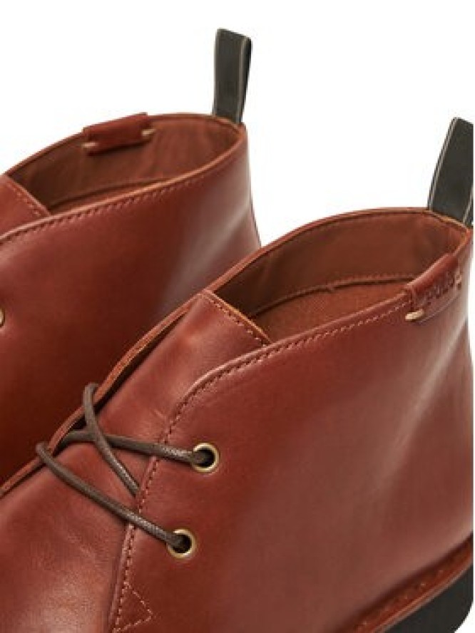 Polo Ralph Lauren Trzewiki Talan Leather Chukka Boot 812913548001 Brązowy