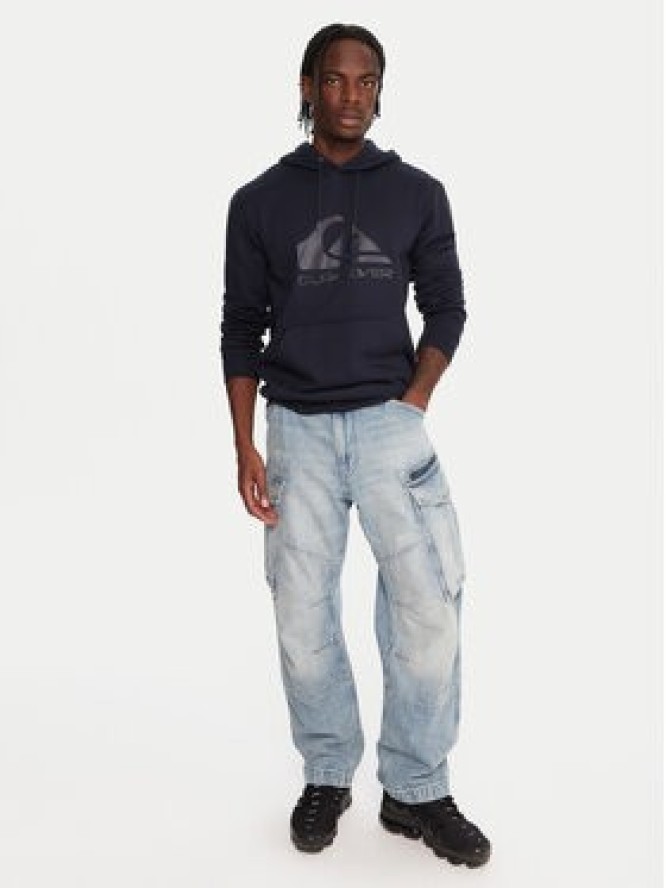 Quiksilver Bluza Comp Logo EQYFT05053 Granatowy Regular Fit