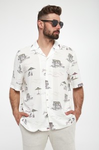 Koszula męska z krótkim rękawem Kawai JOOP!