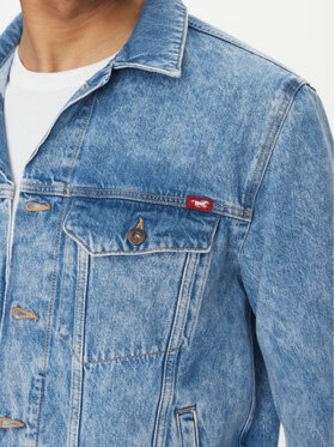 Mustang Kurtka jeansowa Dallas 1016352 Niebieski Regular Fit