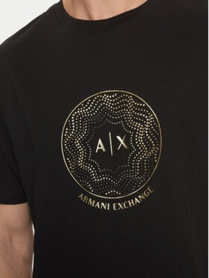 Armani Exchange T-Shirt XM000328 AF10364 UC001 Czarny Regular Fit